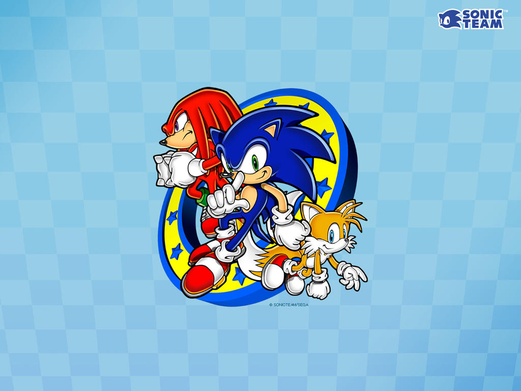 Sonic Mega Collection Wallpaper (1024 x 768 Pixels)